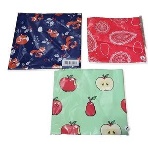 Set of 3 new kong dog bandanas